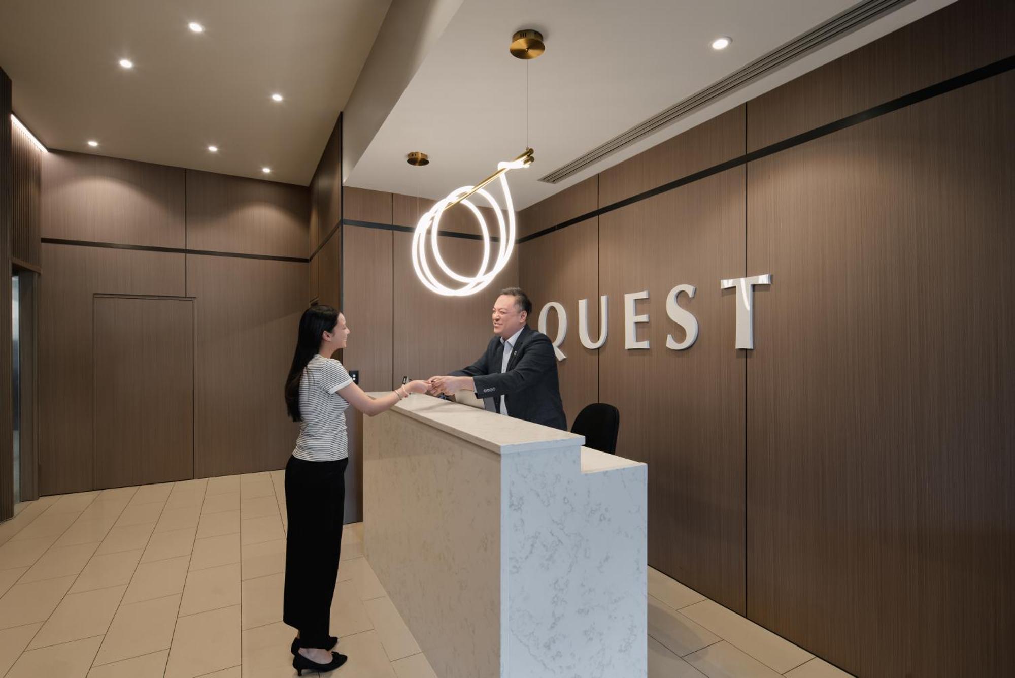 Quest On Hobson Serviced Apartments Окленд Экстерьер фото