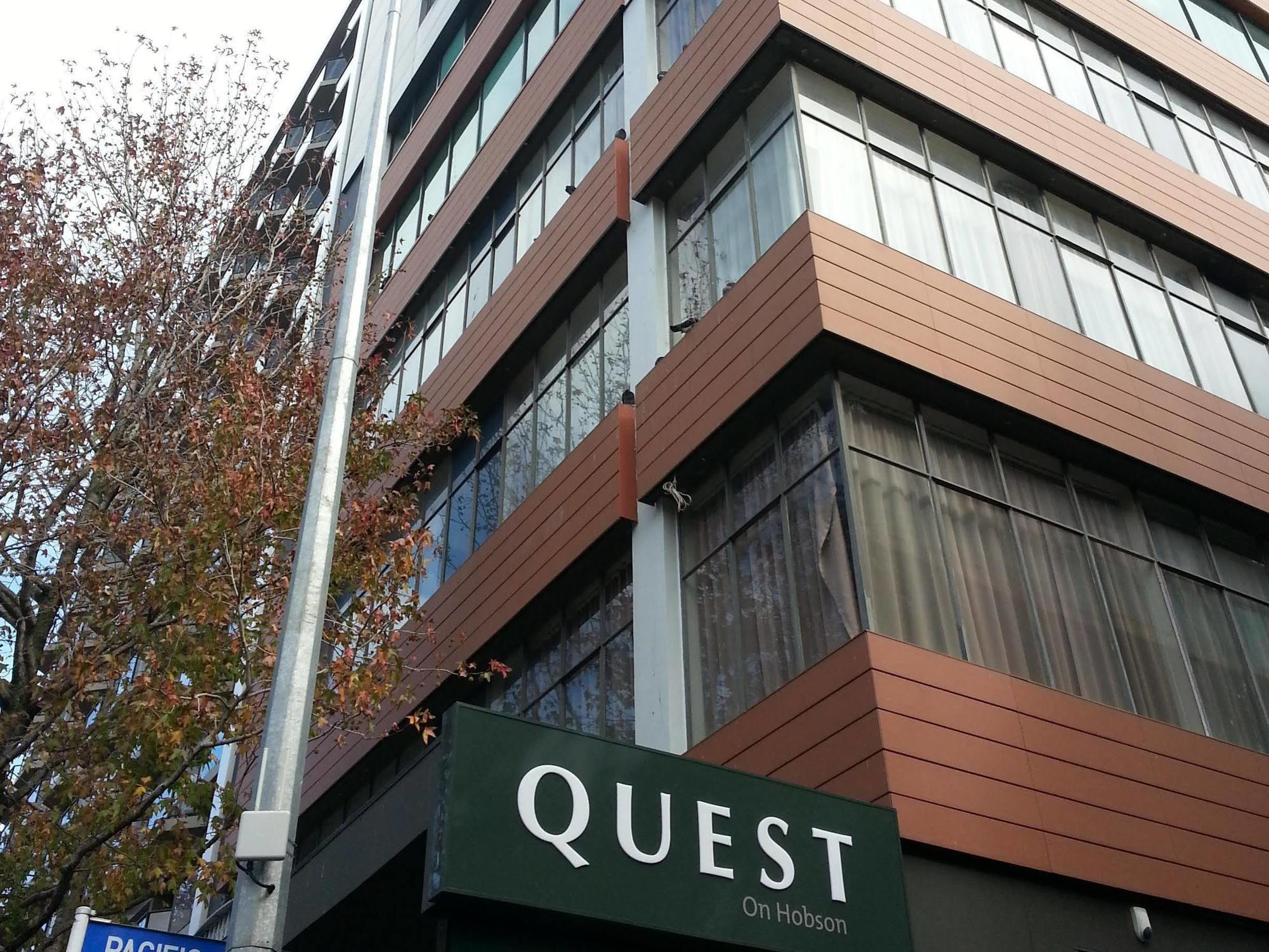 Quest On Hobson Serviced Apartments Окленд Экстерьер фото